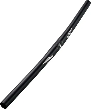 1inch/25.4mm Straight Bike Handlebars Rise(30mm 50mm 70mm 90mm) MTB Handlebar-Fits 25.4mm Stems -Aluminum Alloy Mountain Bike Bicycle 640 mm Length -Flat - Black