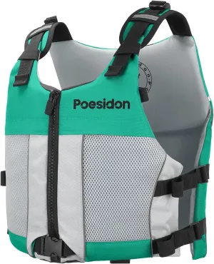 Adjustable Water Safety Life Jacket - Classic Unisex Design with Front/Rear Storage Compartments for Multiple Water Activities