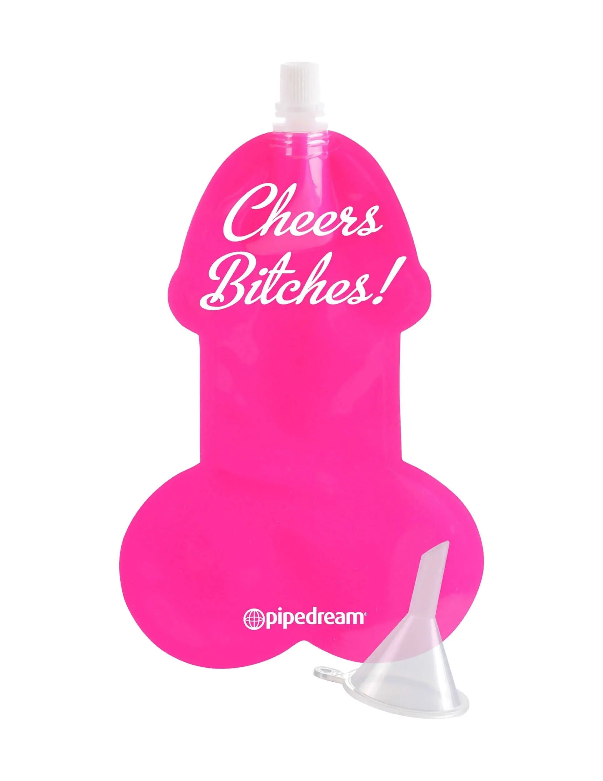 Bachelorette Party Favors: Collapsible Pecker Party Flasks by Pipedream Products