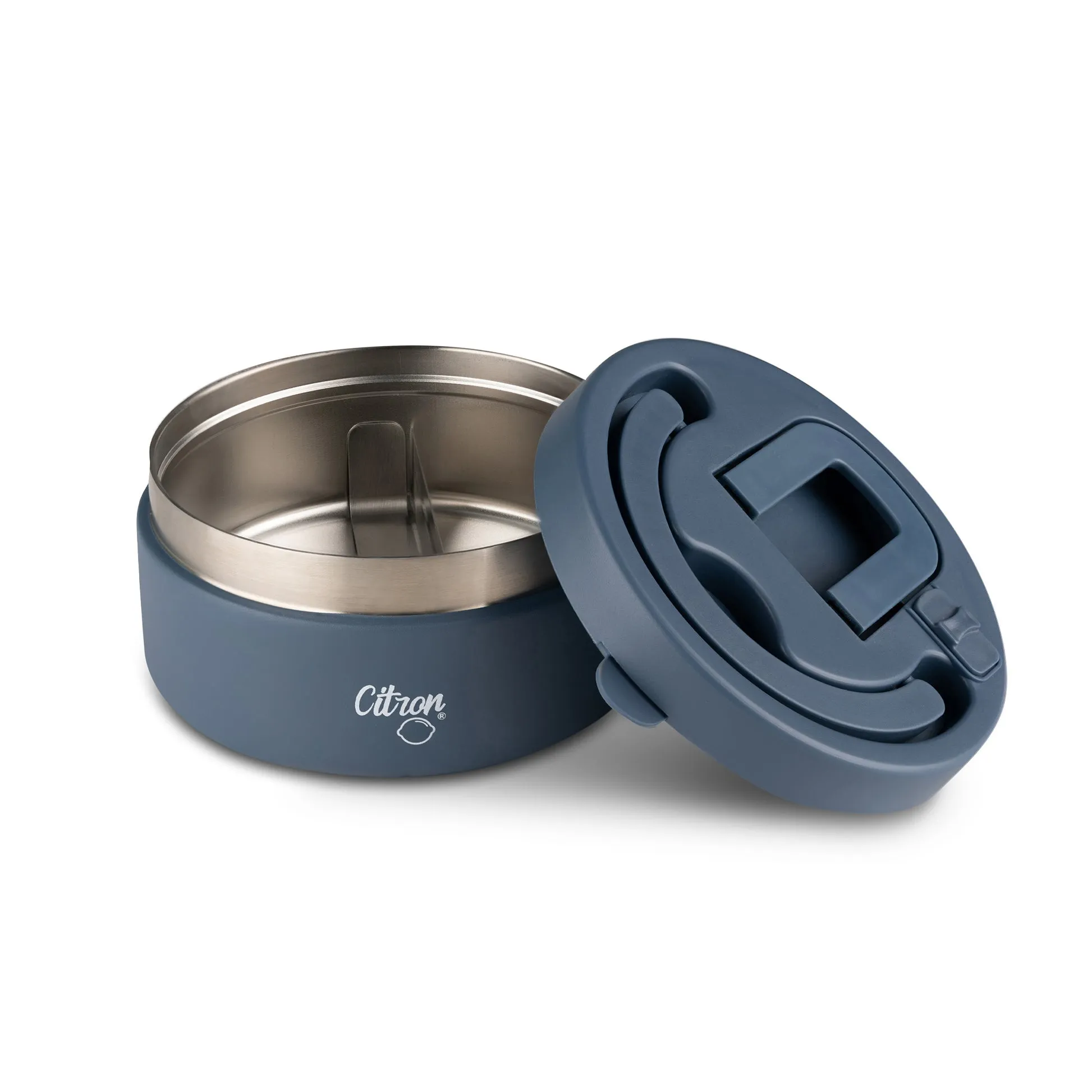 Citron Insulated Food Jar 400ml - Navy Blue