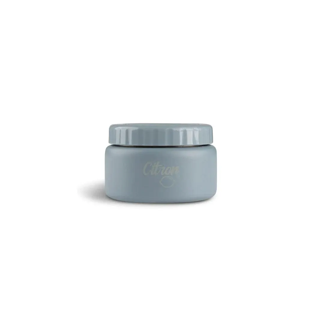 Citron Stainless Steel Insulated Food Jar - Dusty Blue