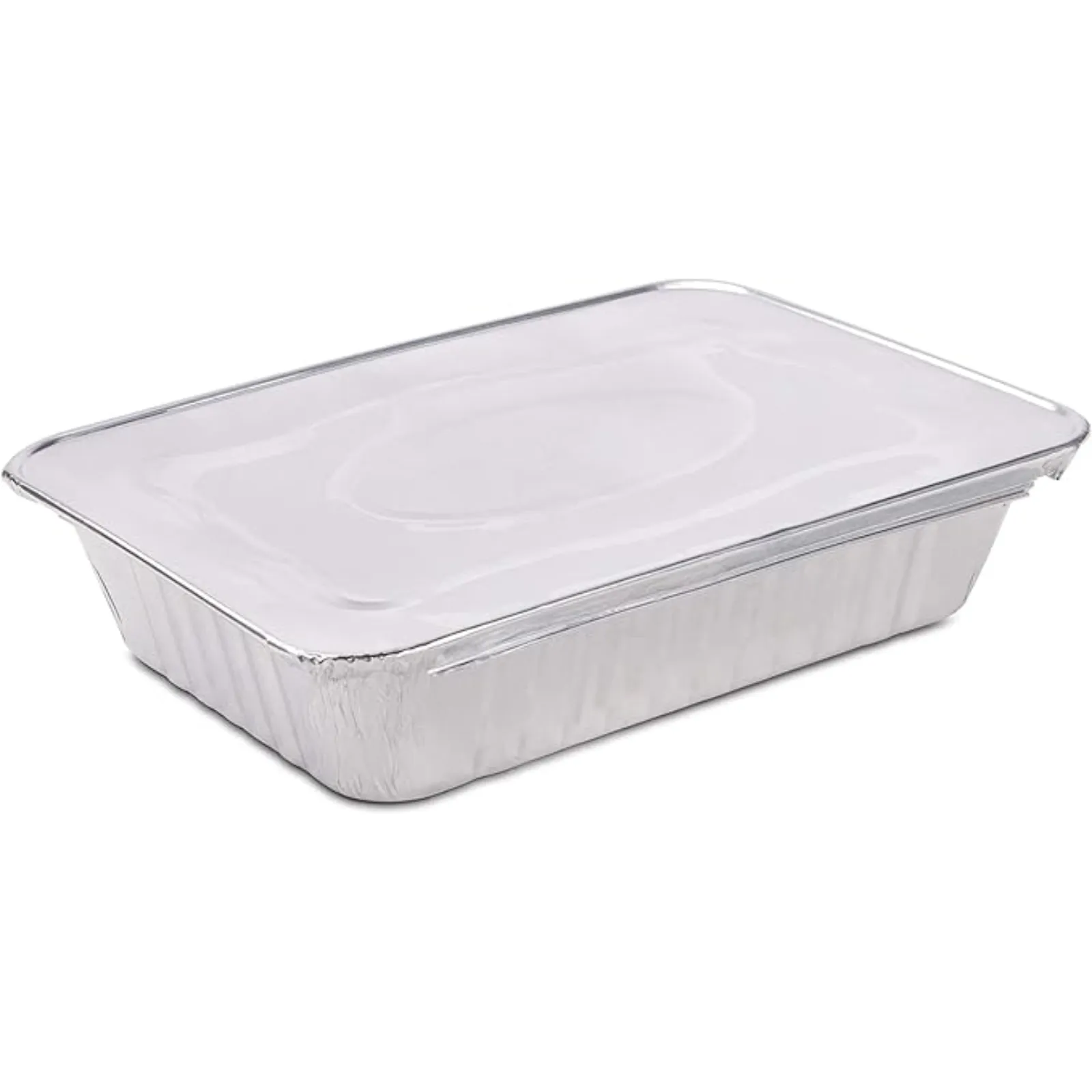 Disposable Aluminum Lid For 2.25Lb Oblong Pan 8.75" x 6.12"