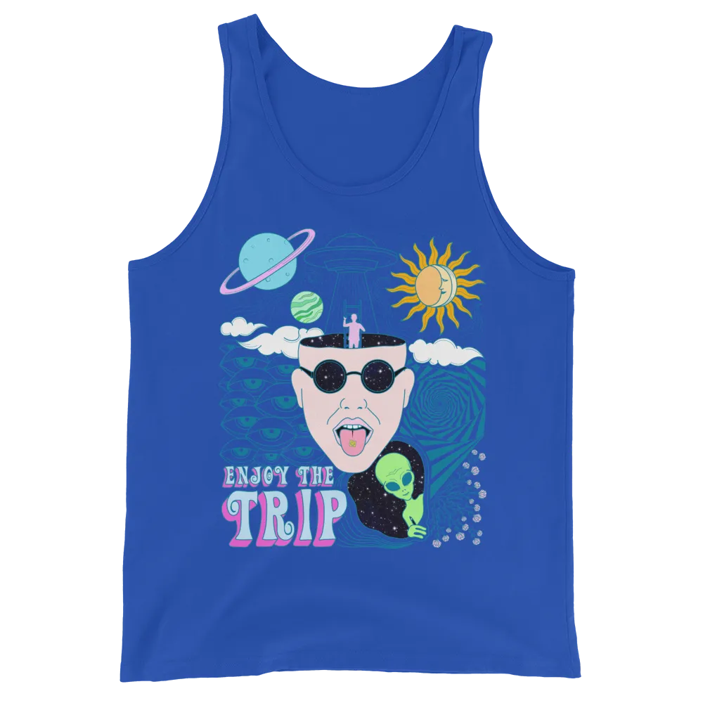 Enjoy The Trip  Graphic Tank Top