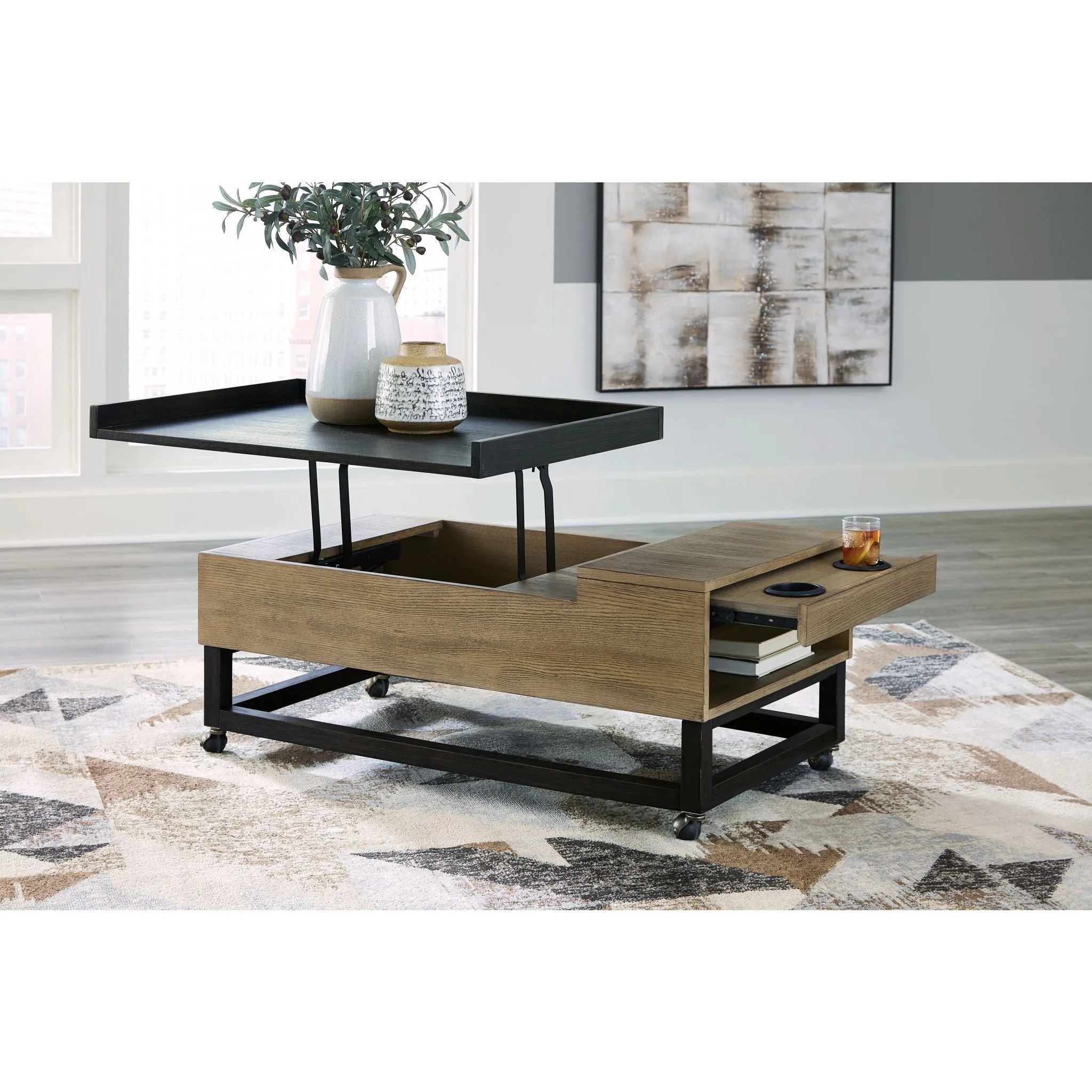 Fridley Cocktail Table with Lift Top