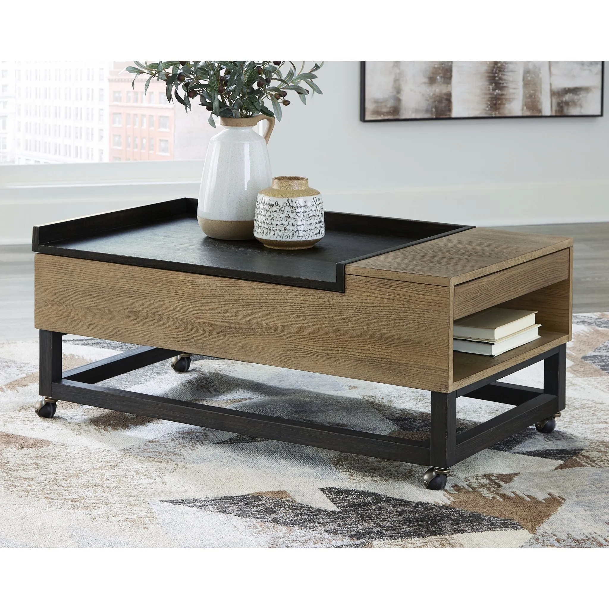 Fridley Cocktail Table with Lift Top