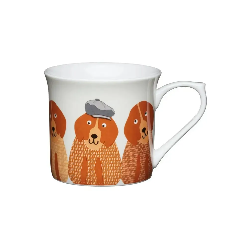 Kitchen Craft Fluted China Dogs Mug