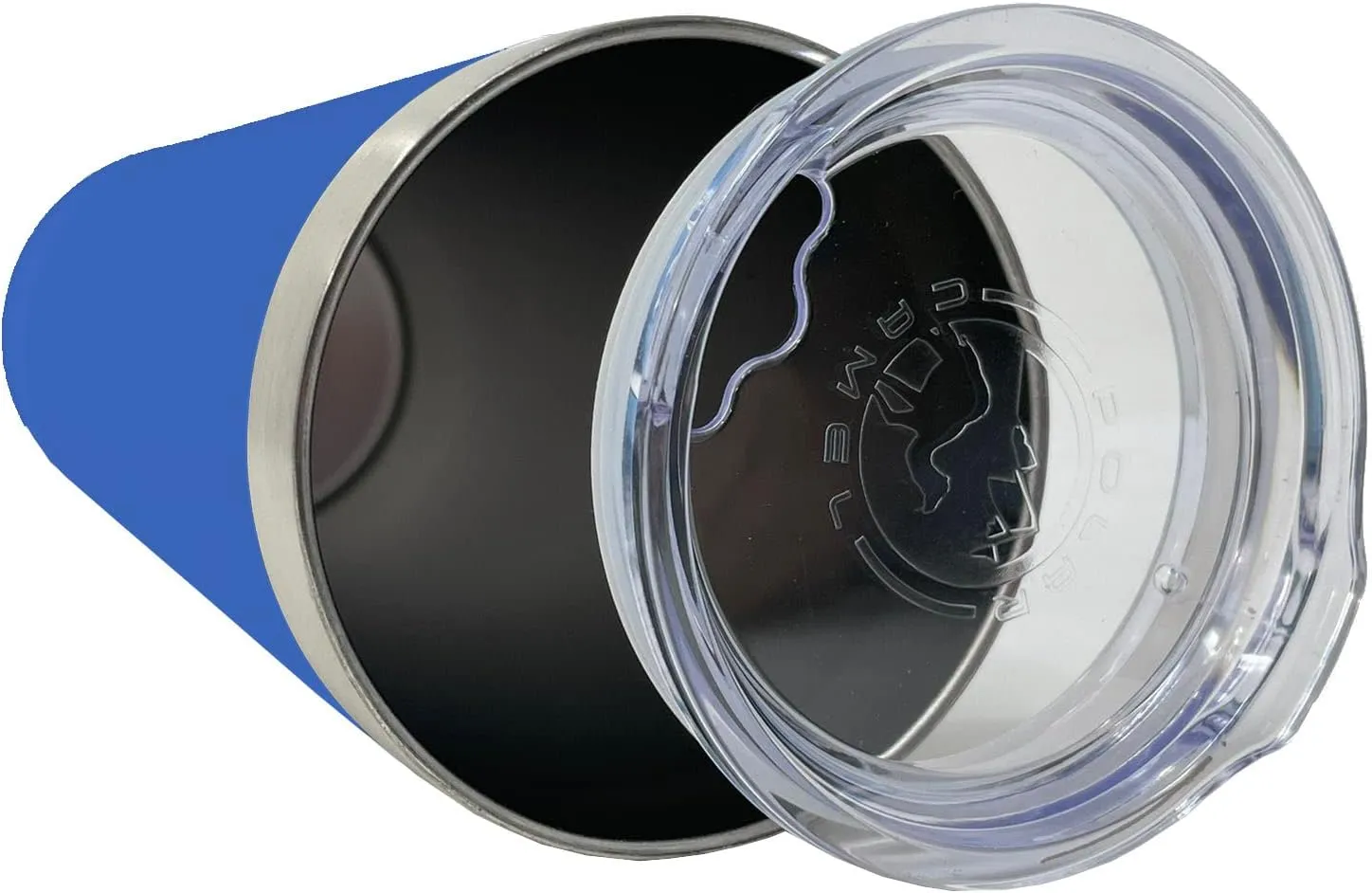 LaserGram 22oz Vacuum Insulated Skinny Tumbler, Cricket Player, Personalized Engraving Included (Dark Blue)