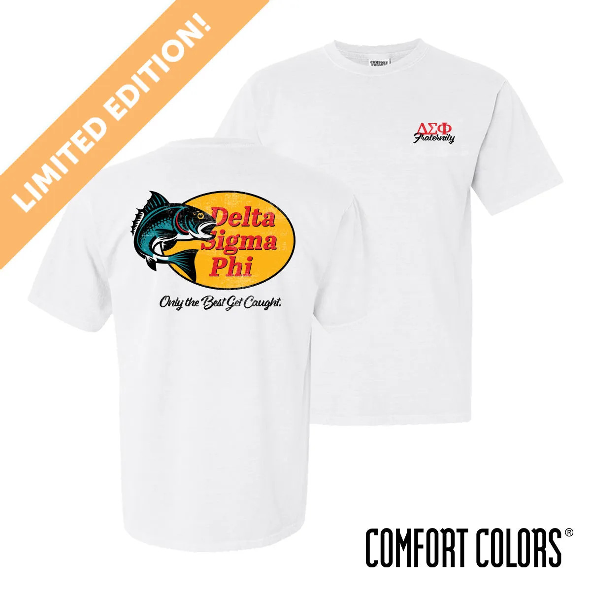 Limited Edition Delta Sig Comfort Largemouth Bass Short Sleeve Tee