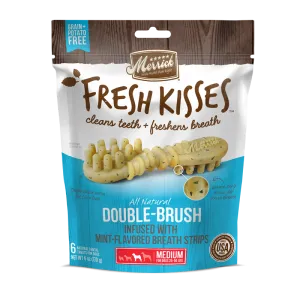Merrick Dog Dental Treats Fresh Kisses - Mint Breath Strips M 170g
