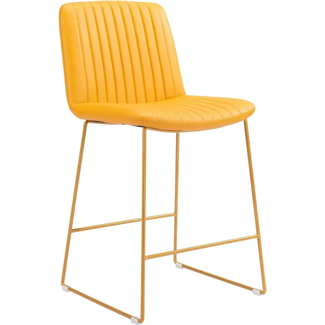 Mode Counter Chair (Set of 2) Yellow
