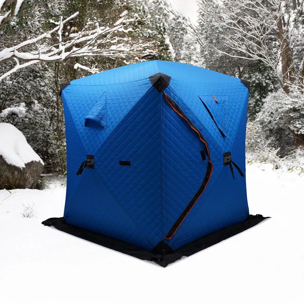 modern Portable Thermal Ice Fishing Tent Outdoor Picnics Insulated Shelter Windproof