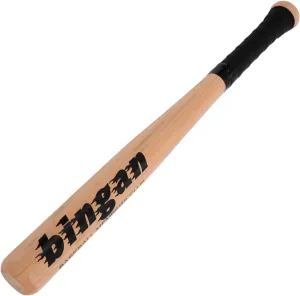 Portable Wooden Baseball Bat Durable Stick for Practice for Youth and Adults Enhances Sports