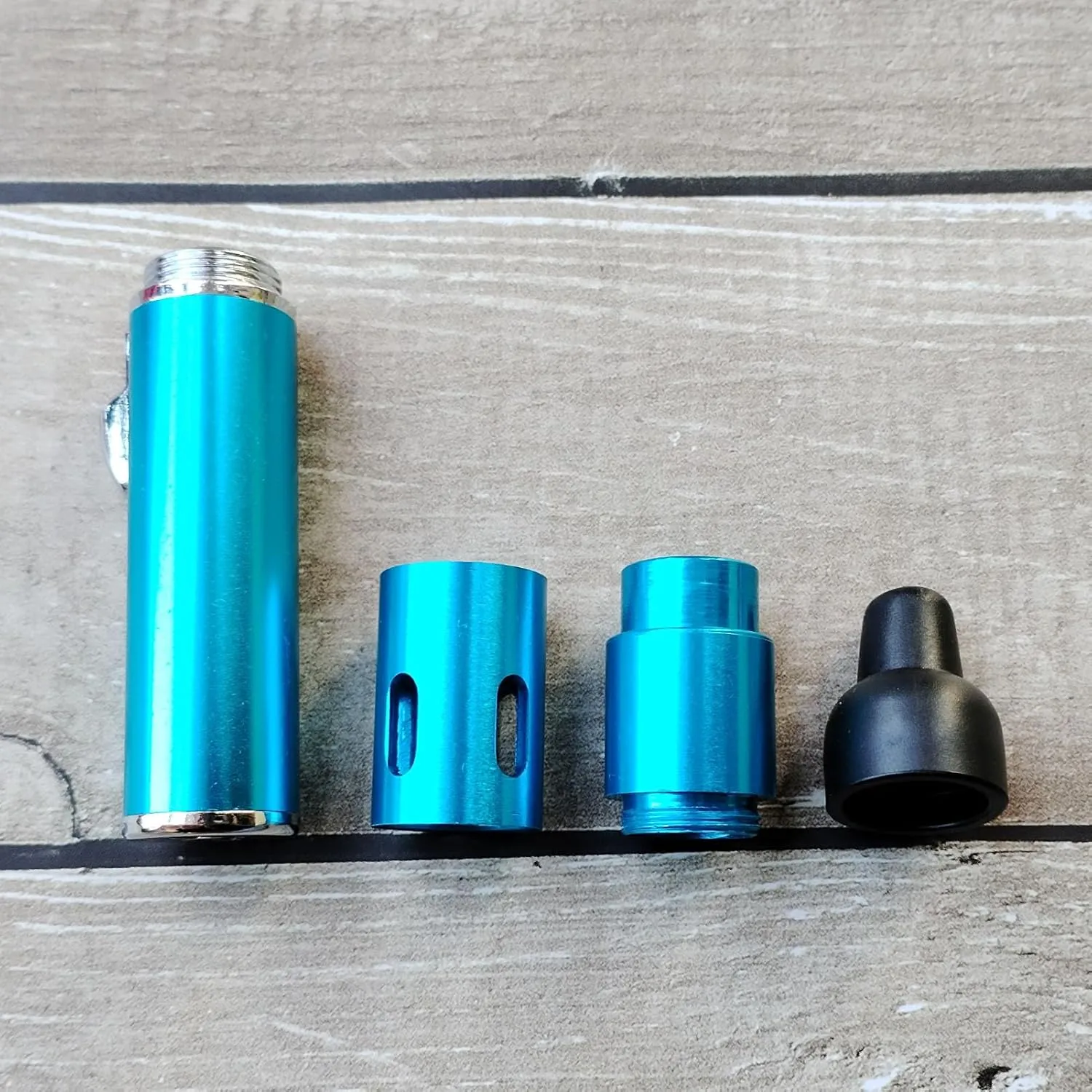 Refillable Portable Lighter, Jet Flame Torch Lighter Fame Kitchen Cooking,Sky Blue2PCS