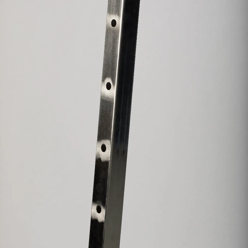 Scratch and Dent, Stainless Steel Asado Cross with Adjustable Base