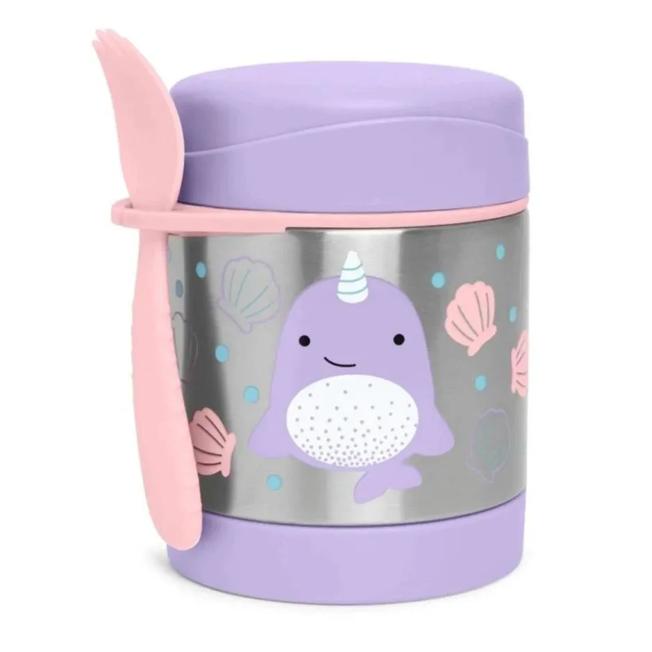 Skip Hop Zoo Insulated Food Jar - Nova Narwhal