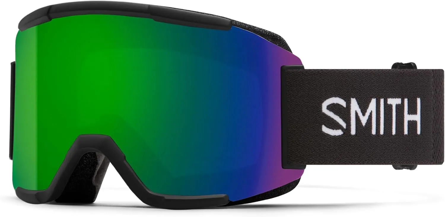 SMITH Squad Goggles with ChromaPop Lens  Performance Snowsports Goggles with Replaceable Lens for Skiing & Snowboarding