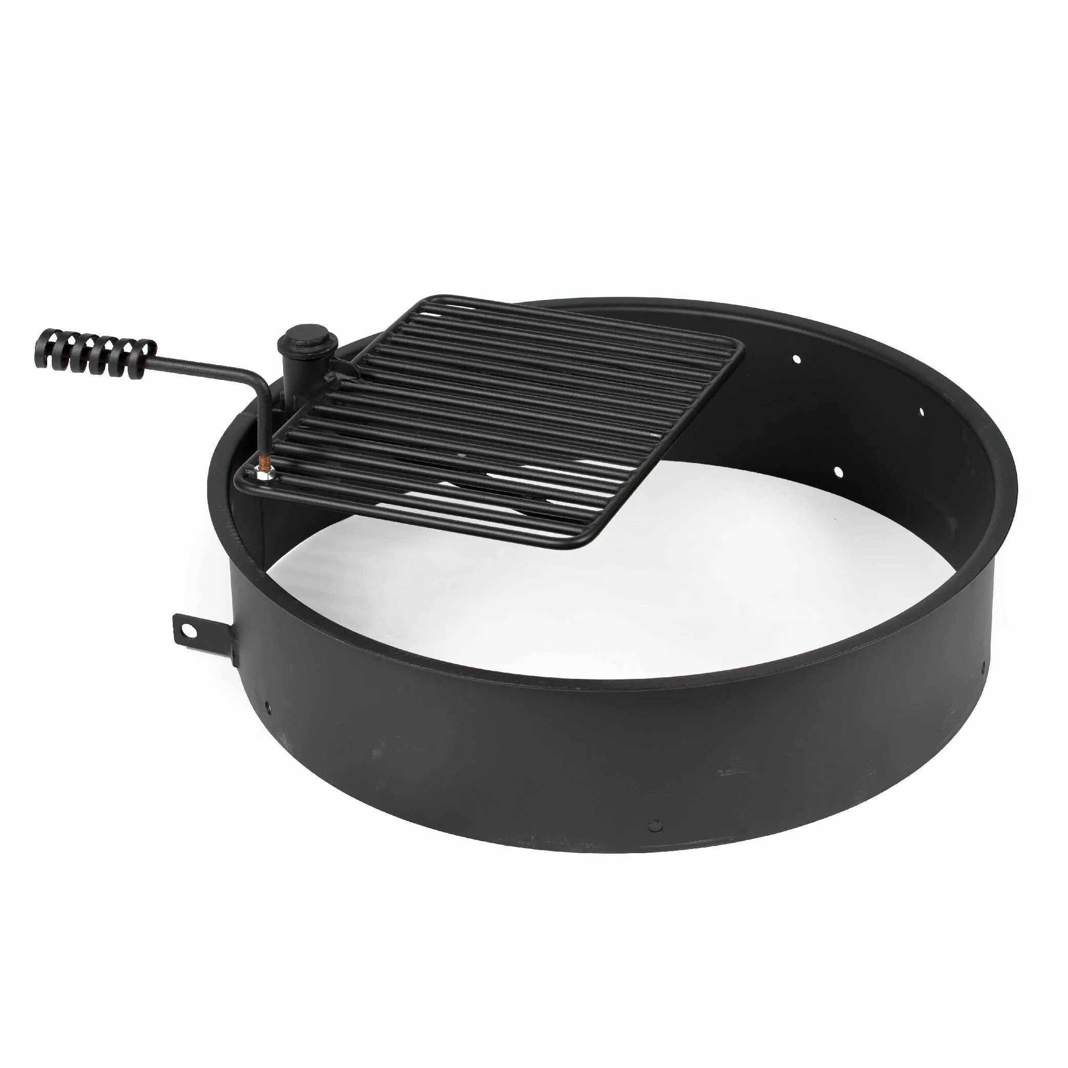 Steel Camp Fire Ring & Outdoor Cooking Grate