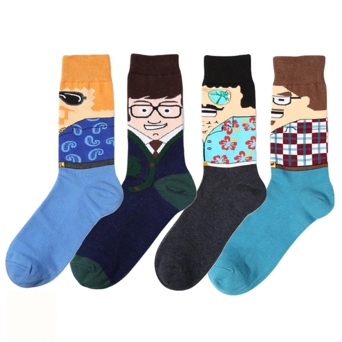 TV & Movies Socks World People | Floral shirt