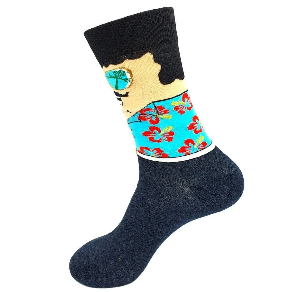 TV & Movies Socks World People | Floral shirt