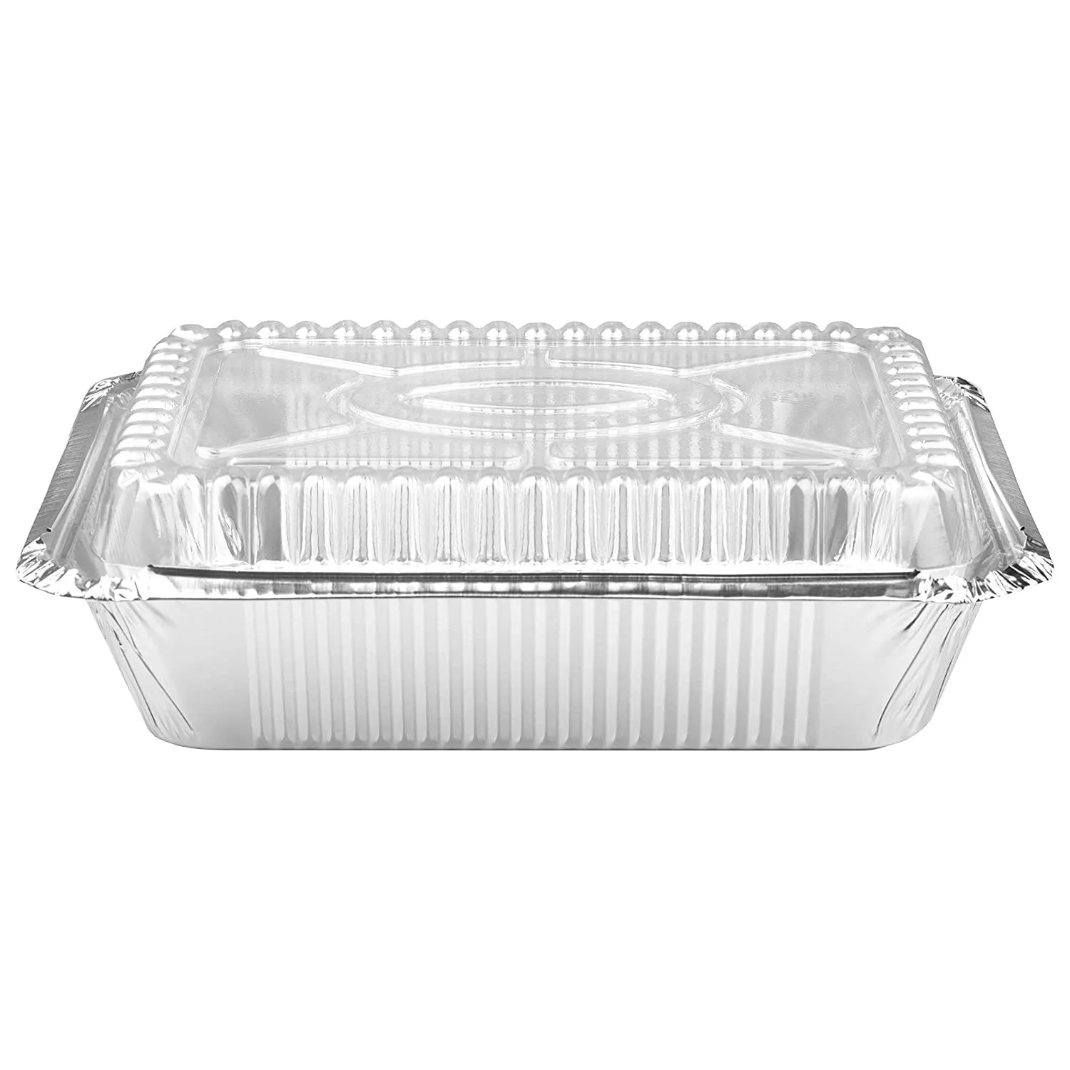 *WHOLESALE* Dome Lids For 5Lb Aluminum Oblong Pans 9.75" x 7.25" | 240 ct/case