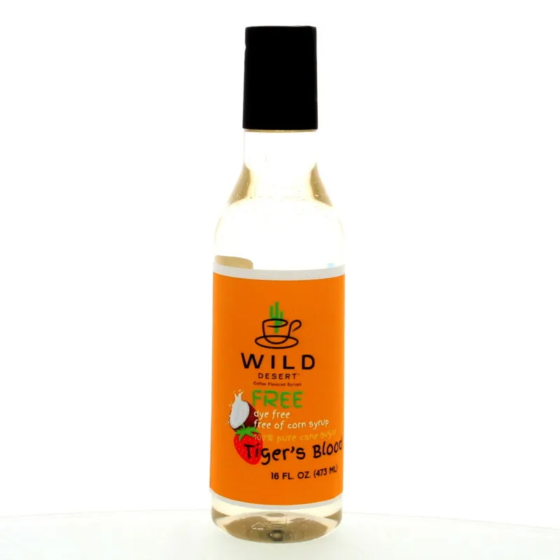 Wild Desert Dye-FREE Coffee Syrup | Tiger's Blood
